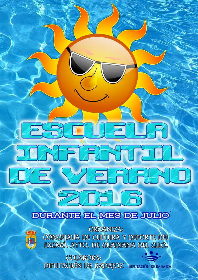 La Escuela Infantil de verano vuelve a Guadiana del Caudillo un año más