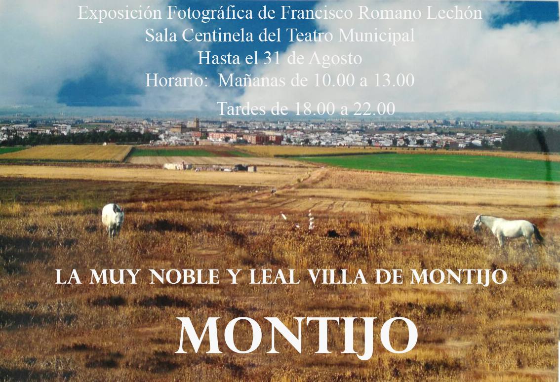 Francisco Romano Lechón presenta su exposición fotográfica en Montijo