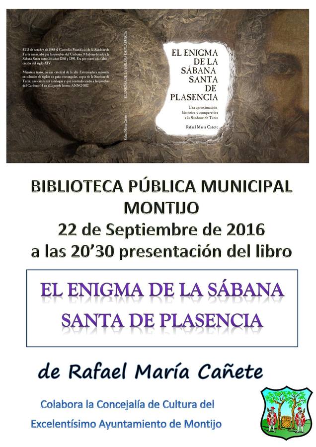 Presentación del libro “El Enigma de la sábana Santa de Plasencia”
