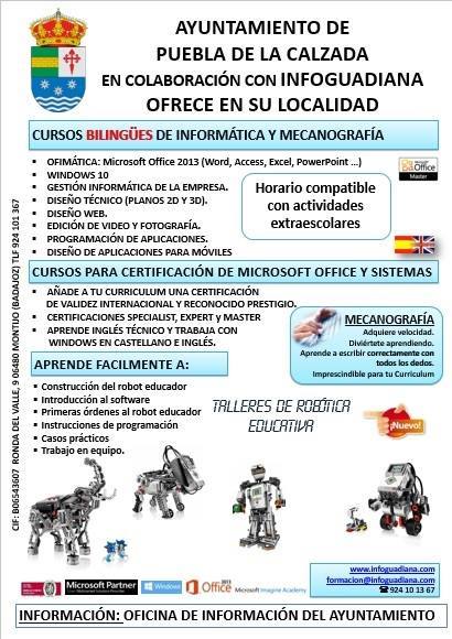 'Infoguadiana' ofrece varios cursos en Puebla