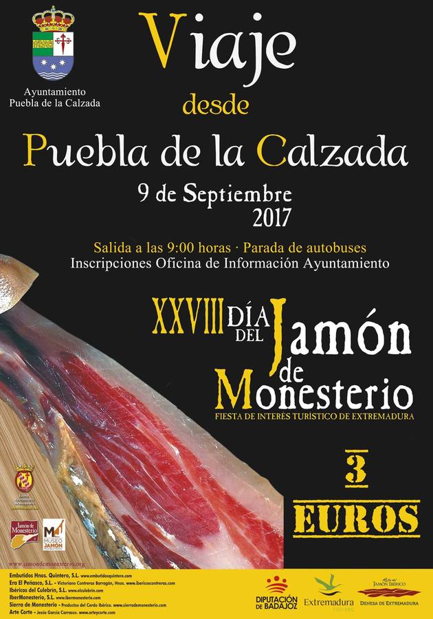 El Ayuntamiento organiza una excursión a la Feria del Jamón de Monesterio