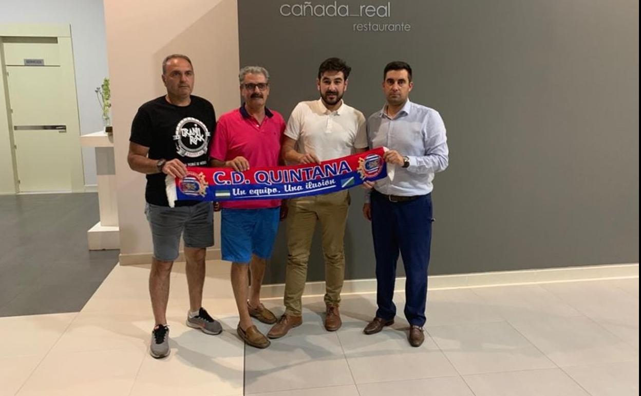 El CD Quintana presenta el nuevo entrenador para la próxima temporada