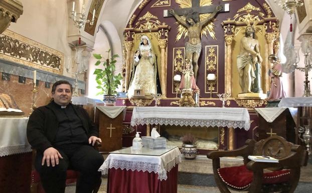 La capilla del Cristo de la Misericordia acogerá las confesiones con distancia de seguridad 