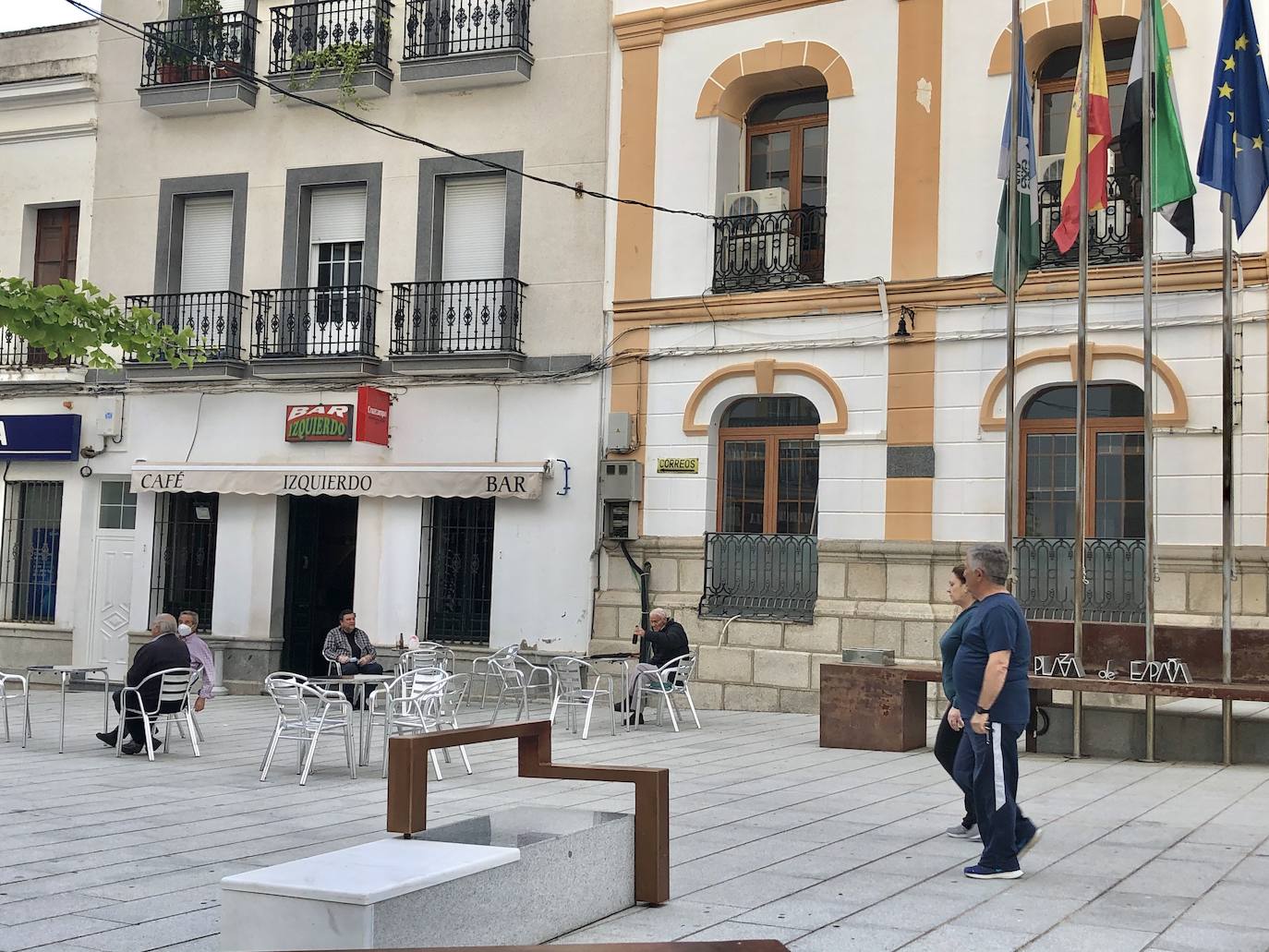 Quintana entra en la fase 1 con algunos servicios municipales, instalaciones deportivas, la hostelería y el comercio