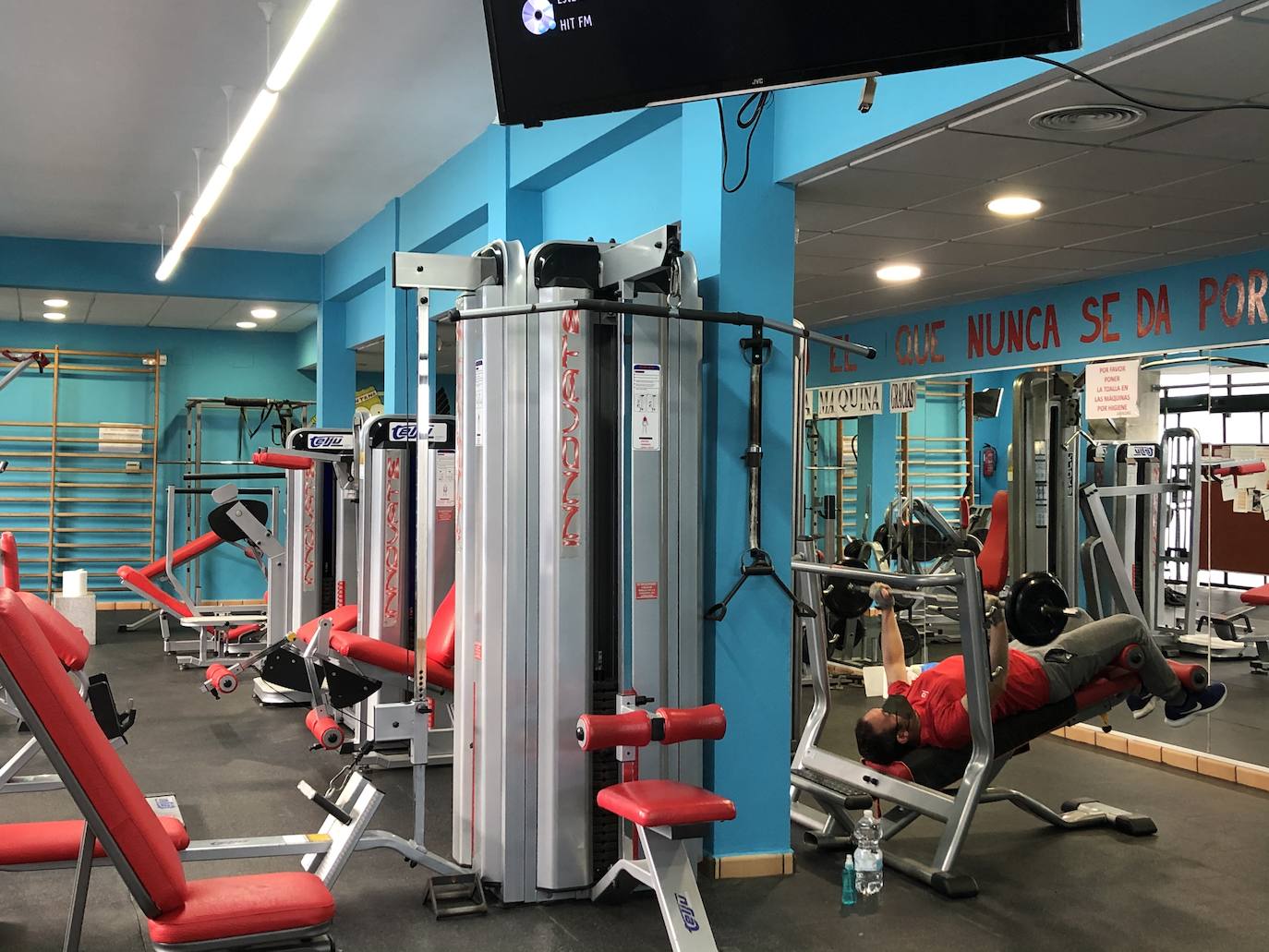 Después de un año cerrado, el gimnasio abre sus puertas