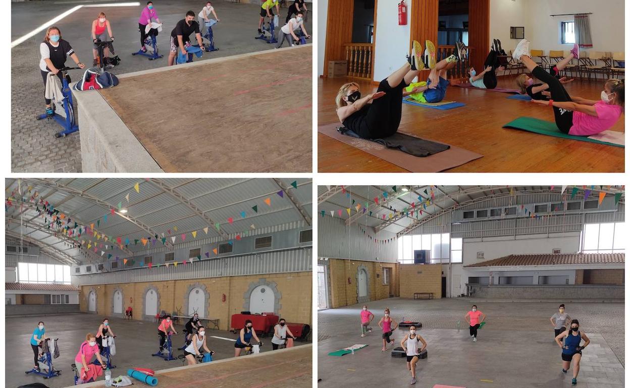 Las distintas actividades que se llevan a cabo 