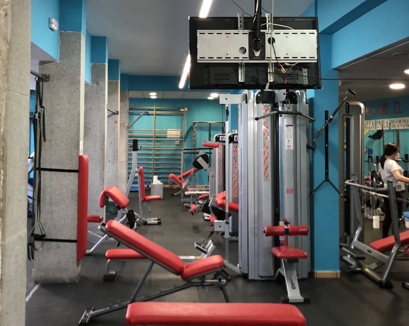 El gimnasio de la localidad 