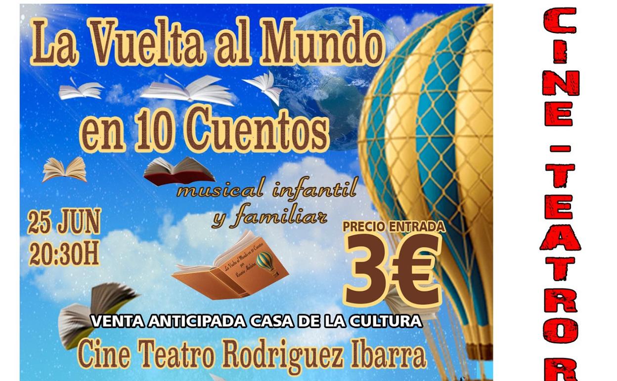 'La Vuelta al mundo..' desde el Rodríguez Ibarra este viernes