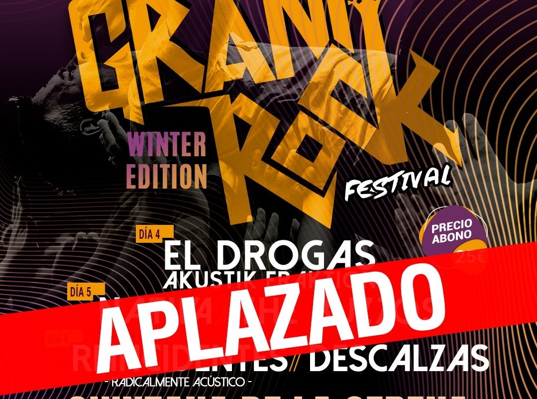 Granirock aplazado. 