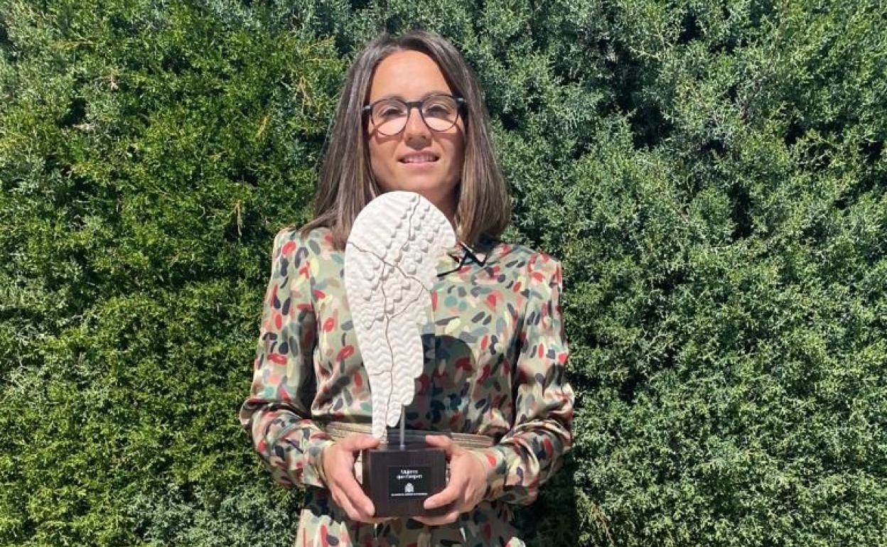 La quintanense María Fernández, una mujer que rompe