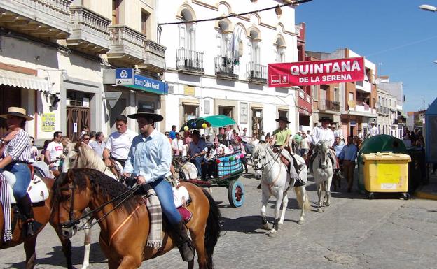 Las carrozas, las carretas, los carros y los caballos llenarán mañana Quintana de color y animación