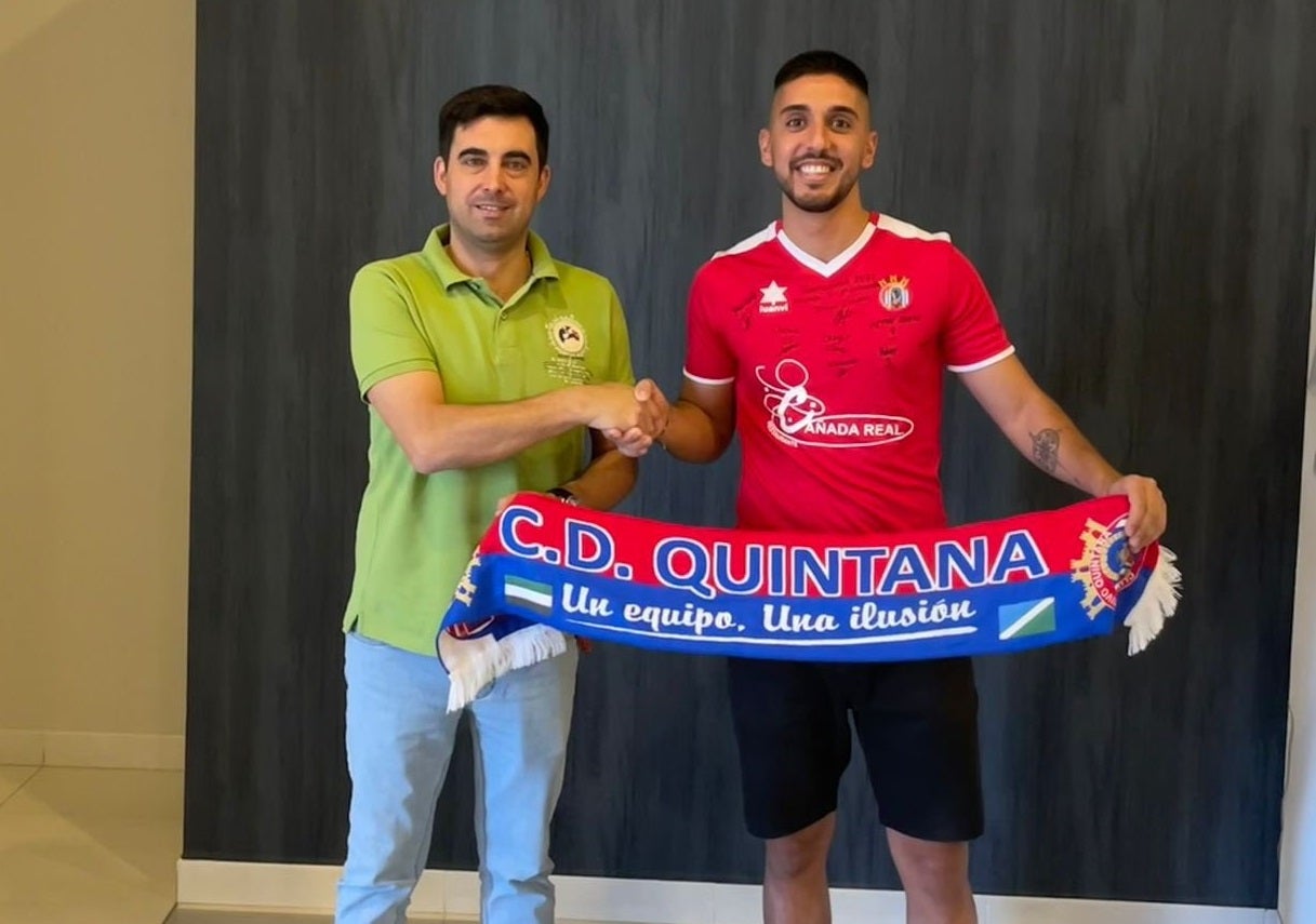 Diego Barquero se incorpora a las filas del CD Quintana