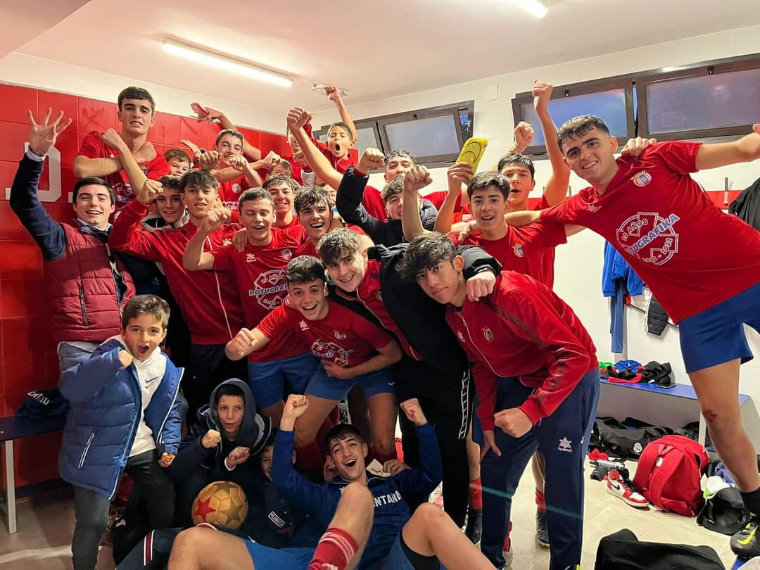 Victoria plácida del CD Quintana Juvenil en casa