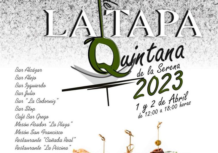 Once establecimientos de la localidad participan en 'La ruta de la tapa de Quintana'