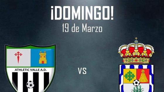 El Athletic Valle recibe a la CD Esparragosa con el objetivo de asegurar la segunda plaza