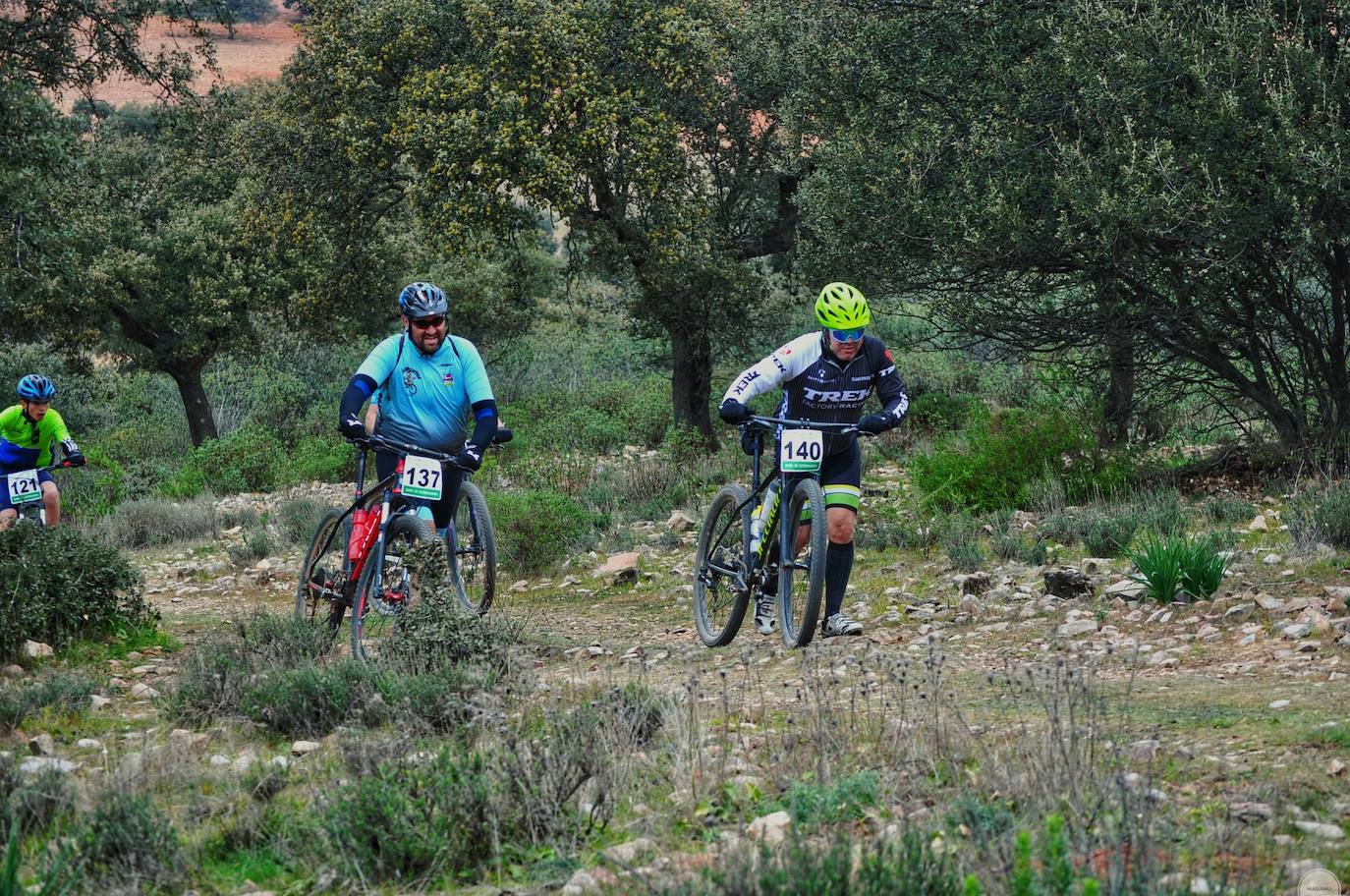 Un centenar de ciclistas se atrevieron con la Extrema Puerto la Cabra en su XX aniversario