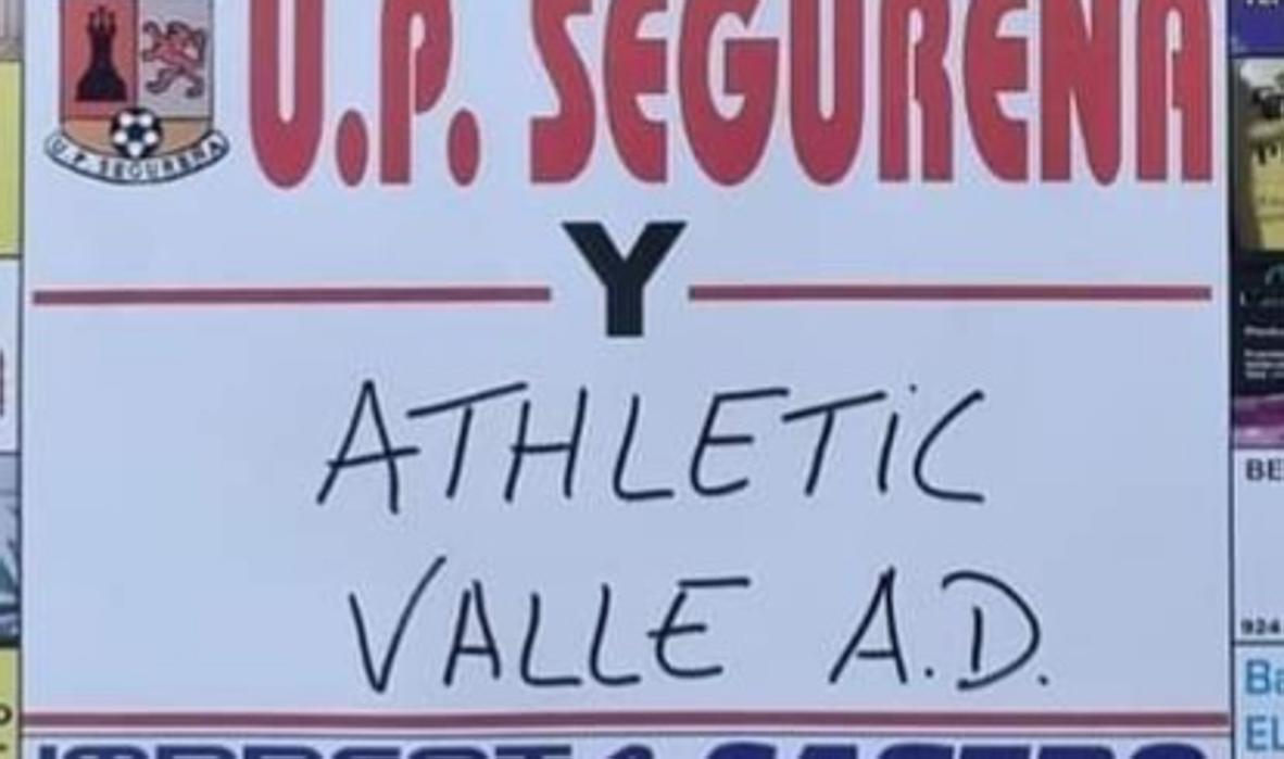 El Athletic Valle visita a la UP Segureña en la ida de la promoción de ascenso