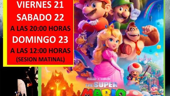 Triple sesión de 'The Super Mario Bros' en el Cine Teatro Rodríguez Ibarra