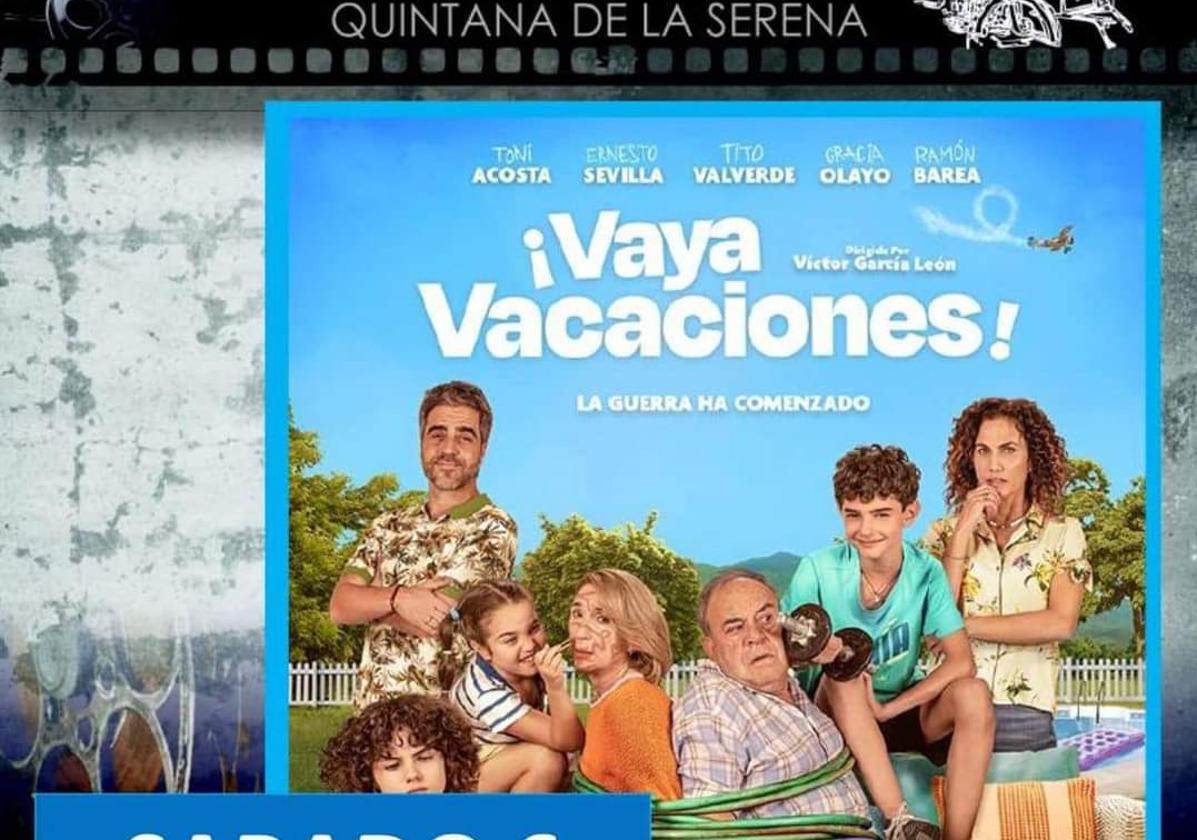 Doble sesión de 'Vaya vacaciones' en el Cine Teatro Rodríguez Ibarra