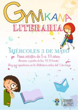 Gimkana literaria con los más pequeños en la Biblioteca Municipal