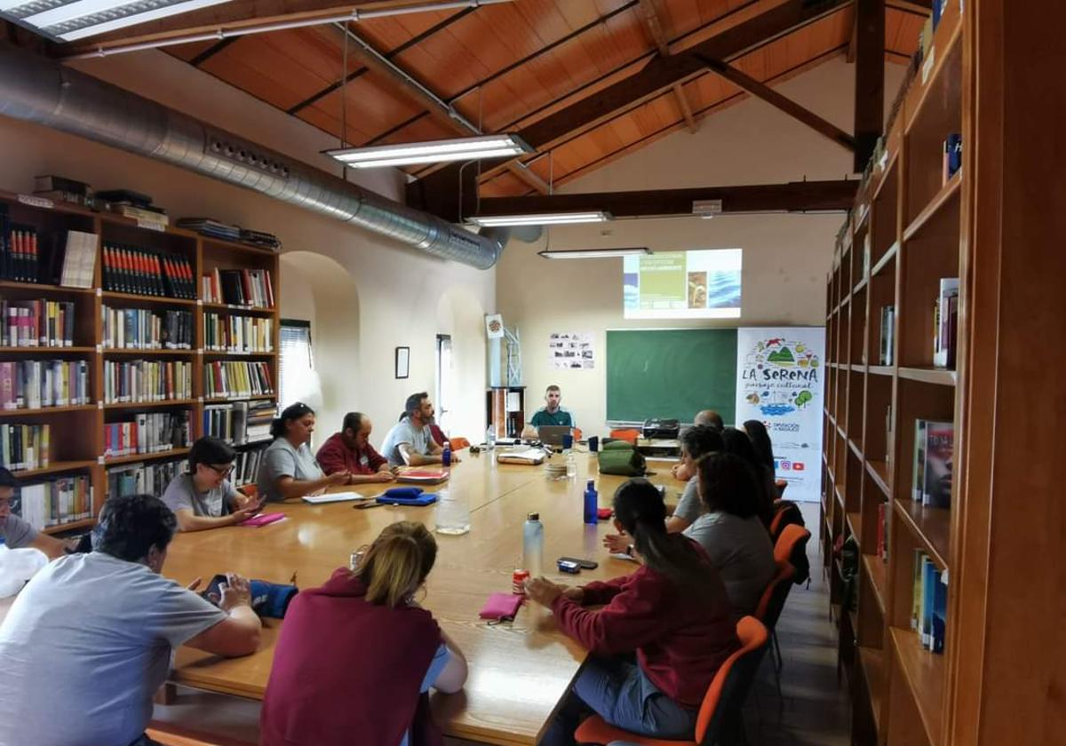 El alumnado de la EPD `La Serena` recibe el modulo de sensibilización ambiental