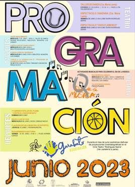 El Ayuntamiento publica la programación cultural y deportiva de junio