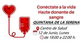Quintana acoge una unidad móvil para donar sangre en el centro de salud