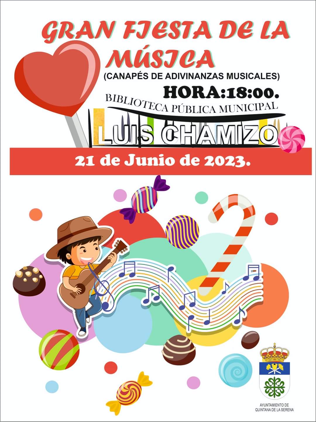 Canapés Musicales en la biblioteca para celebrar «El Día Europeo de la Música»