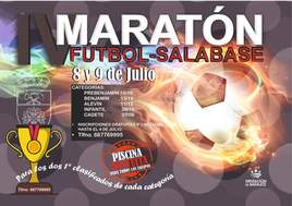 Últimos días para inscribirse al marathon de fútbol sala base el 8 y 9 de julio