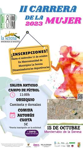 Abierto el periodo de inscripción para la Carrera de la Mujer