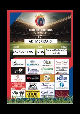 El CD Quintana juvenil se desplaza a Merida para alargar su buen momento