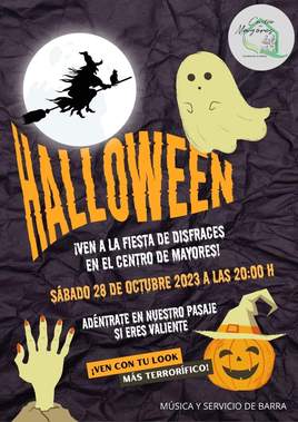 Fiesta de 'Halloween' en el Centro de Mayores de Quintana