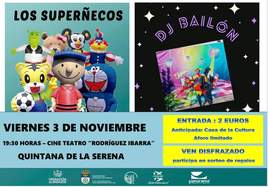 Espectáculo teatral infantil en el Cine Teatro Rodríguez Ibarra