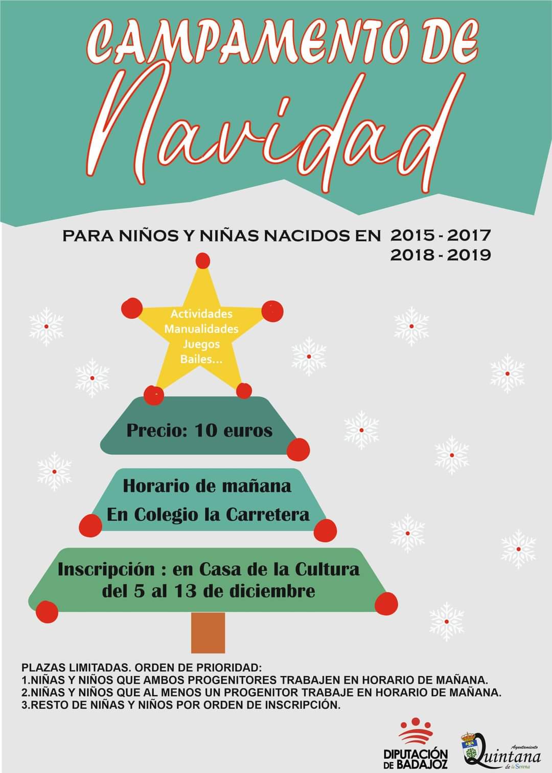 Los más pequeños podrán disfrutar de las vacaciones aprendiendo en el campamento de Navidad