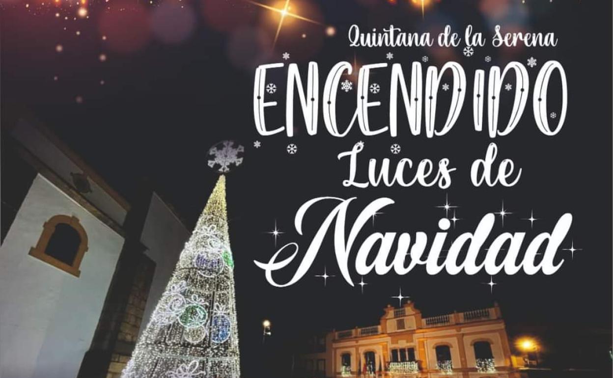 El sábado 10 de diciembre, se enciende el alumbrado en Quintana de la Serena