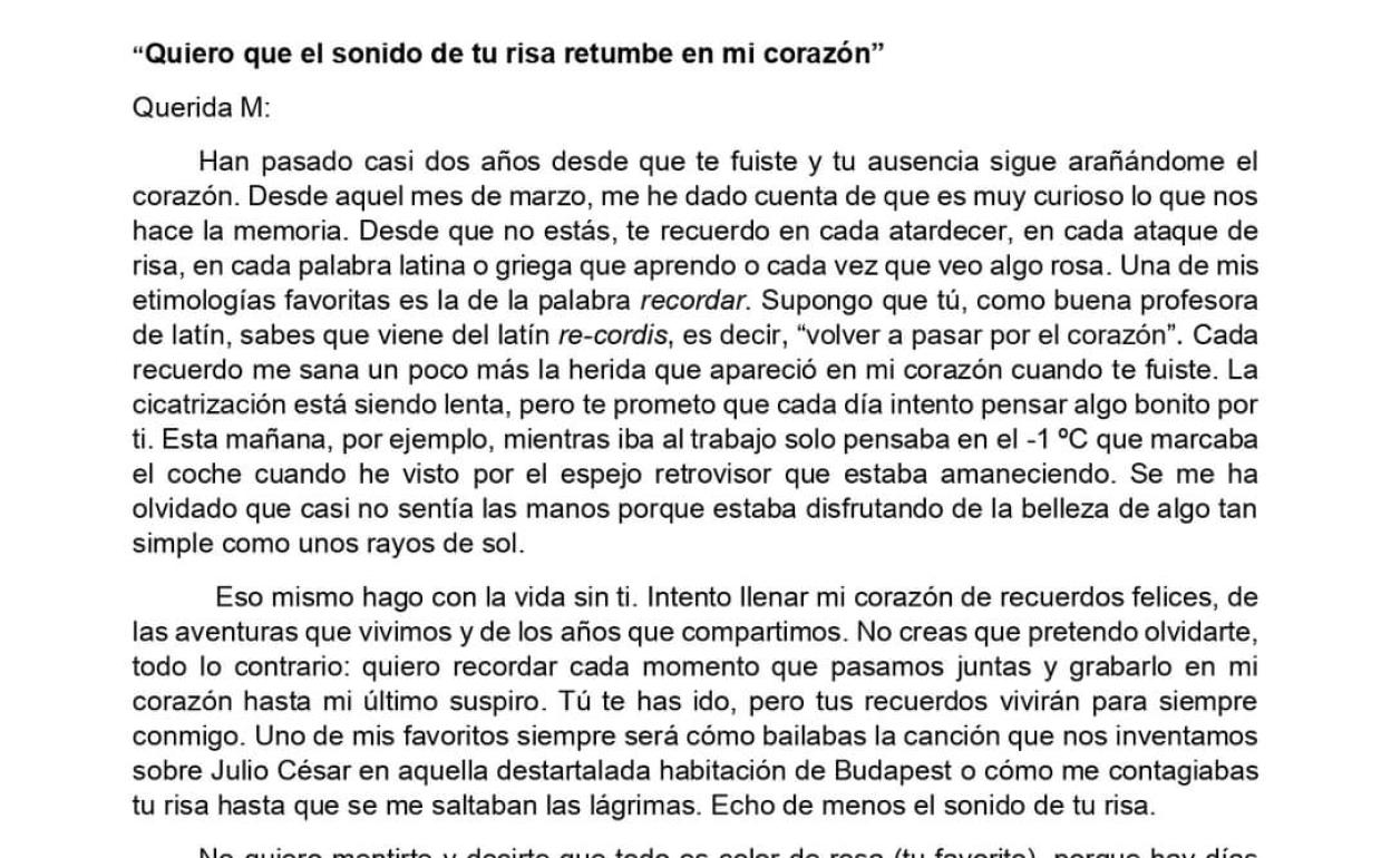 Publicado los ganadores del III Concurso de Cartas de Amor