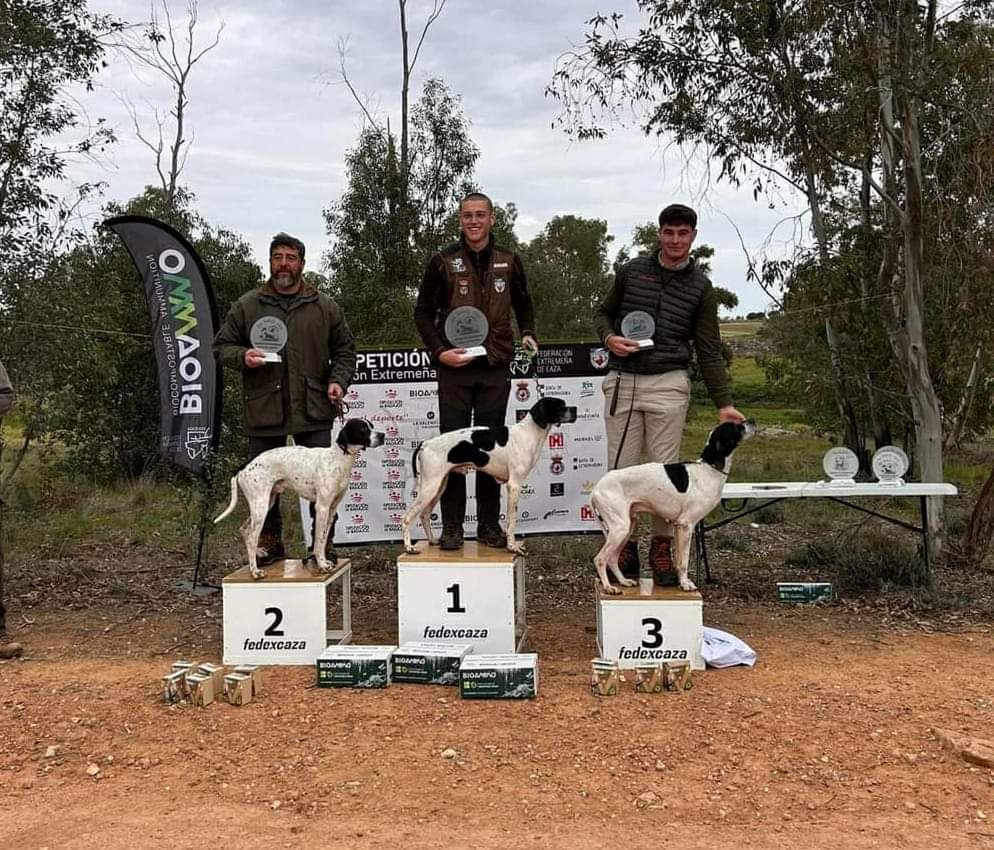 José Antonio Minaya y José Manuel Mora se proclaman campeones de Extremadura de San Huberto