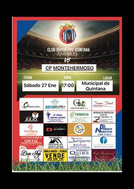 El CD Quintana Juvenil se mide al CP Montehermoso como local