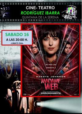 Sesión de 'Madame Web' en el Cine Teatro Rodríguez Ibarra