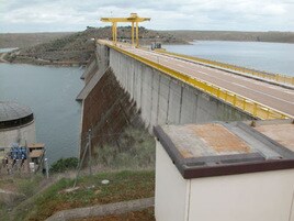 Los embalses de La Serena y Zújar añaden 43 hectómetros cúbicos en la última semana