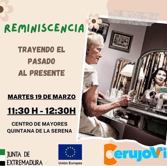 Taller 'Reminiscencia' en el Centro de Mayores de Quintana