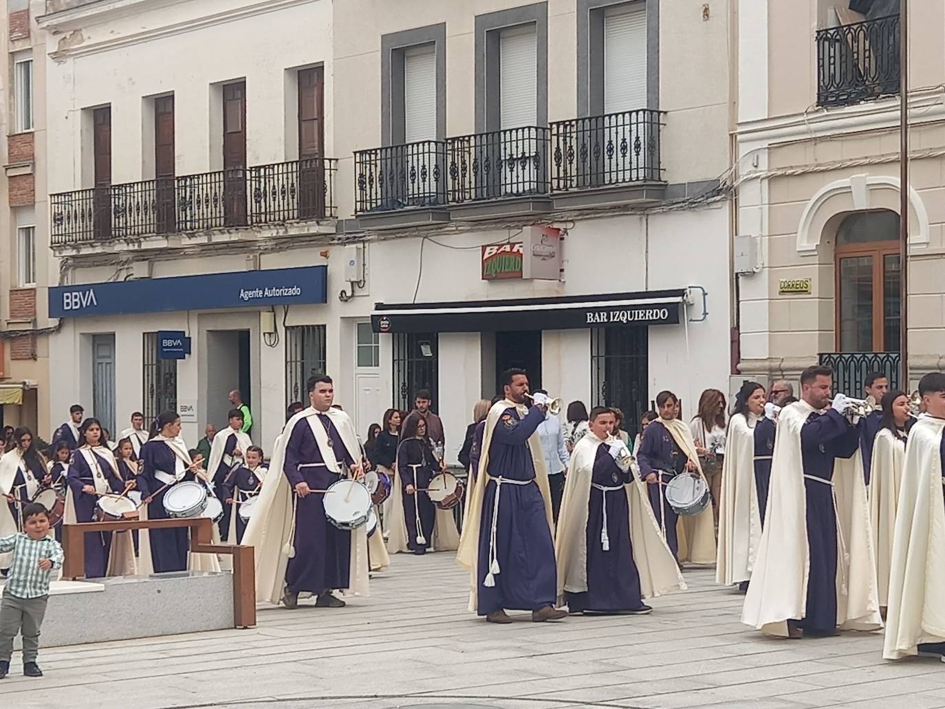 La lluvia altera parte de la Semana Santa quintanense