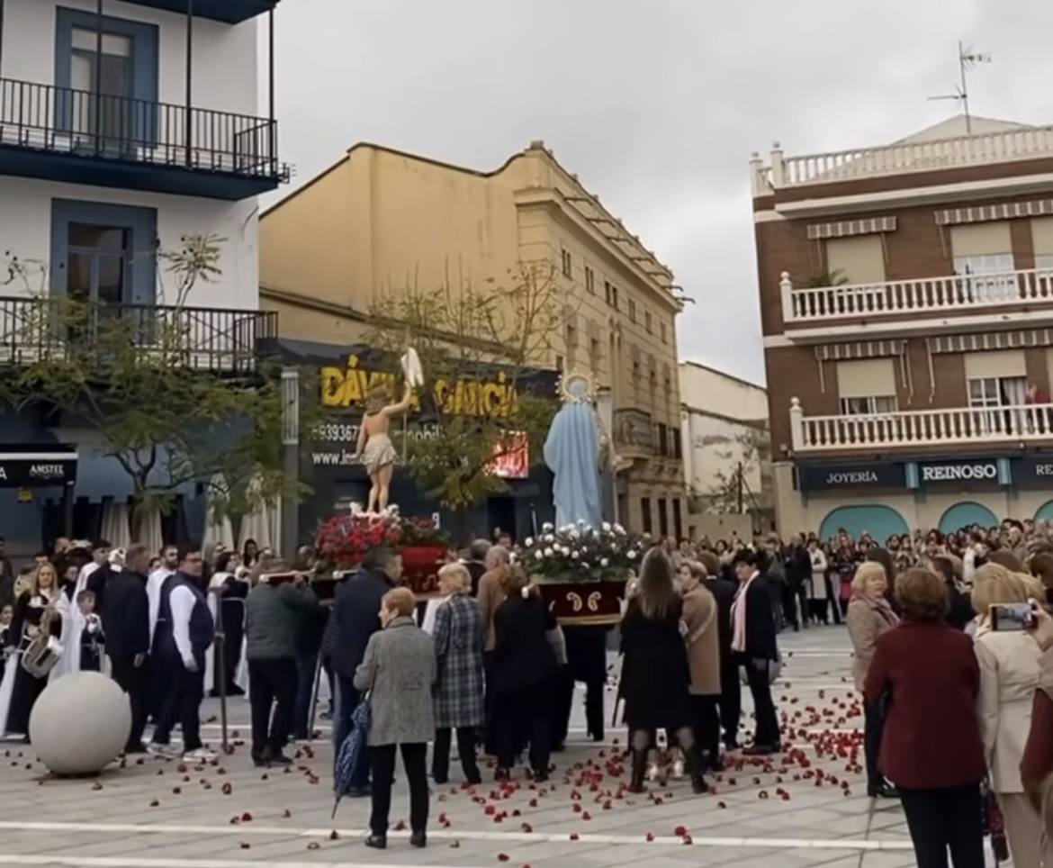 La lluvia altera parte de la Semana Santa quintanense