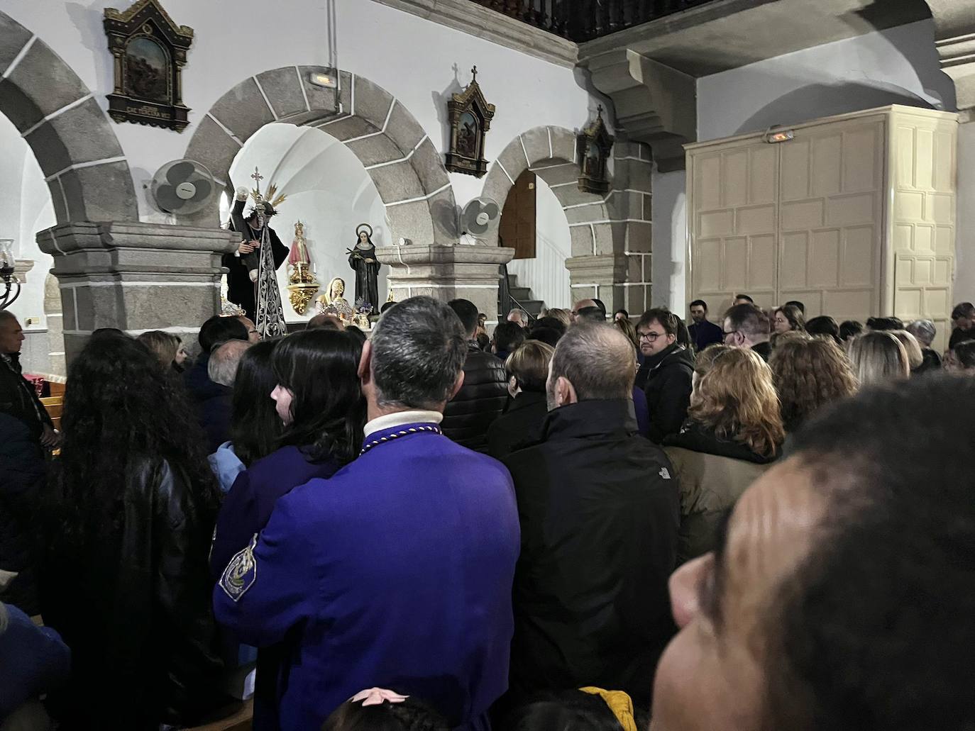 La lluvia altera parte de la Semana Santa quintanense
