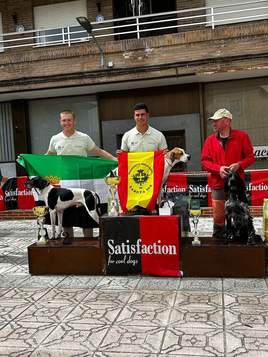 José Manuel Mora se proclama campeón de España de perros de muestras