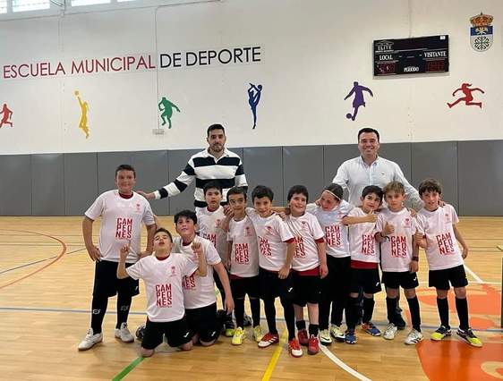 La EMD Quintana prebenjamín se proclama campeón de liga