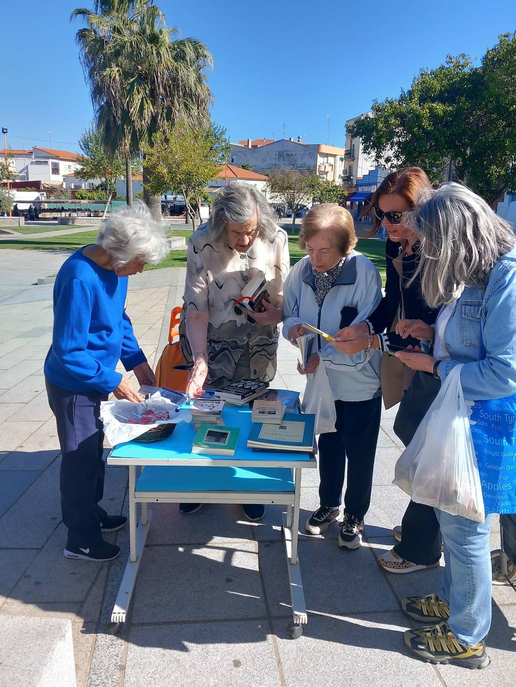 Los vecinos celebraron el Día del Libro en la calle
