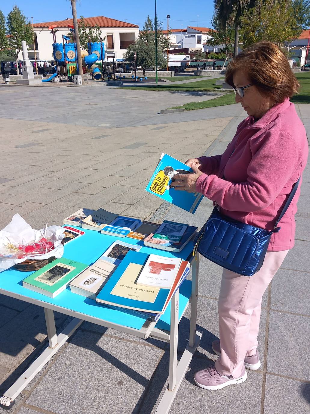 Los vecinos celebraron el Día del Libro en la calle