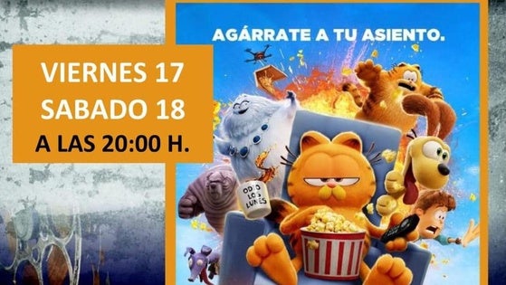 Doble sesión de 'Garfield' en el Cine Teatro Rodríguez Ibarra
