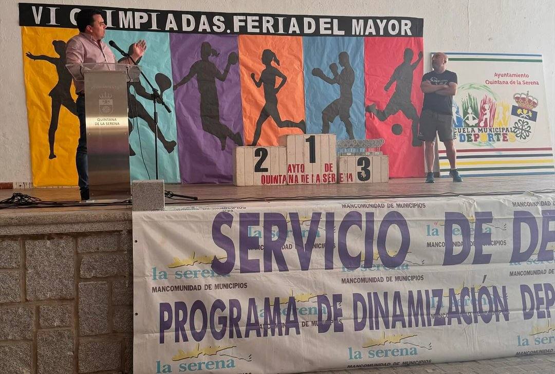 Quintana acoge con éxito las Olimpiadas del Mayor